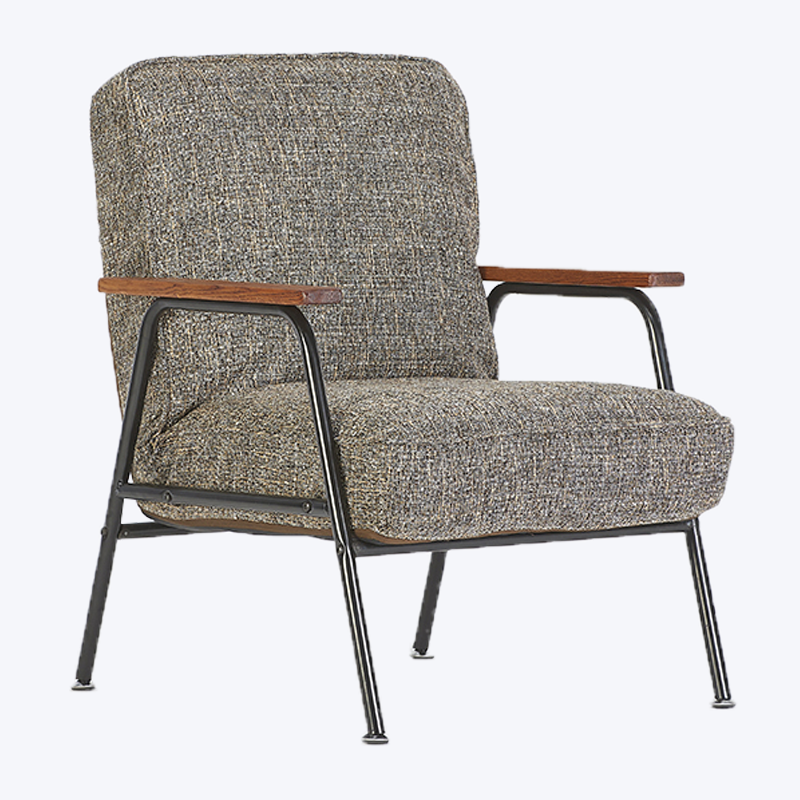 Vrijetijdsfauteuil in Scandinavische stof GK655-1P