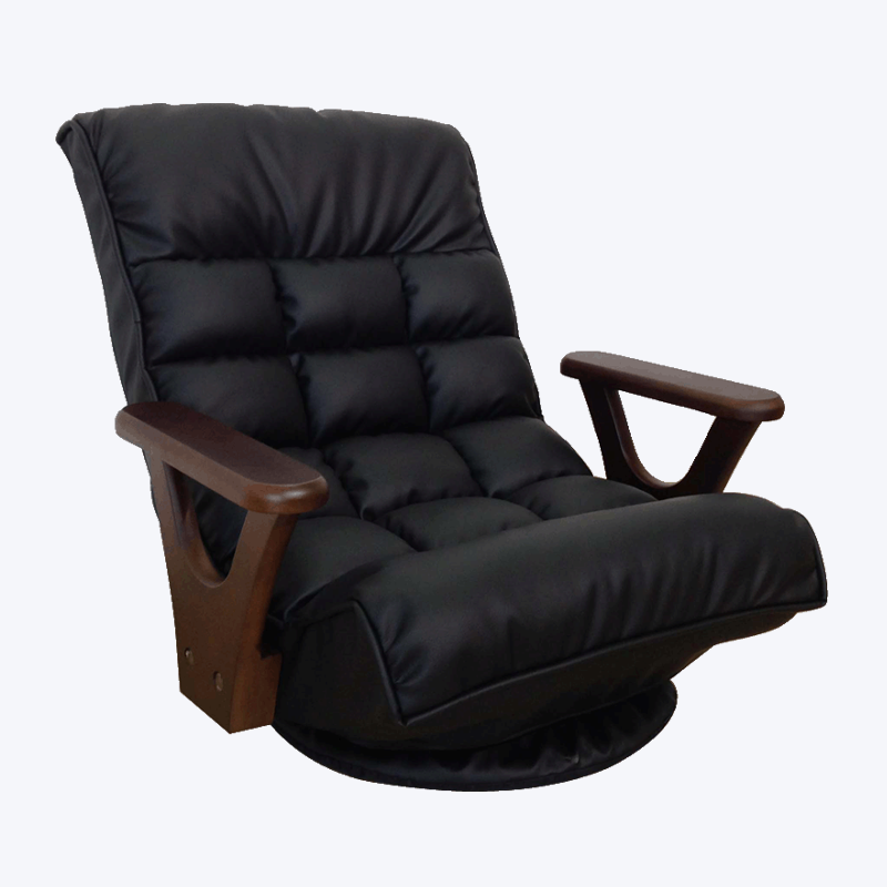 Inklapbare en draaibare relaxfauteuil met armleuningen 177-F