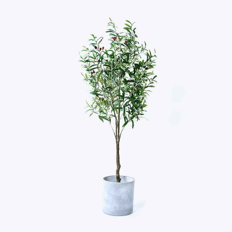 Nep groene plant en pot Olive-l