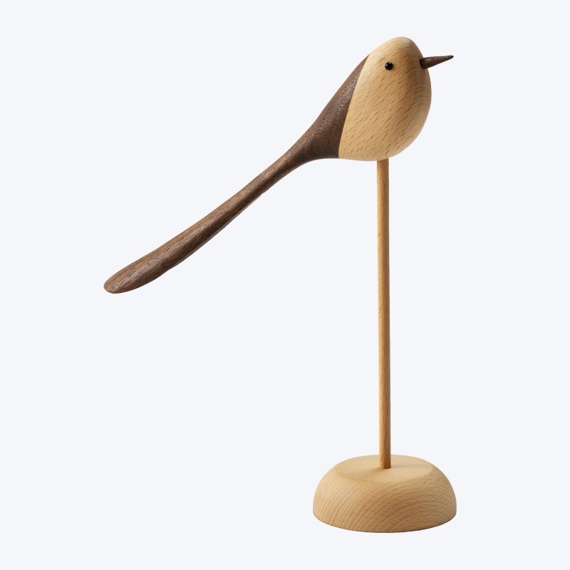 Ontwerpersobjecten Woody Shoehorn Bird　type01