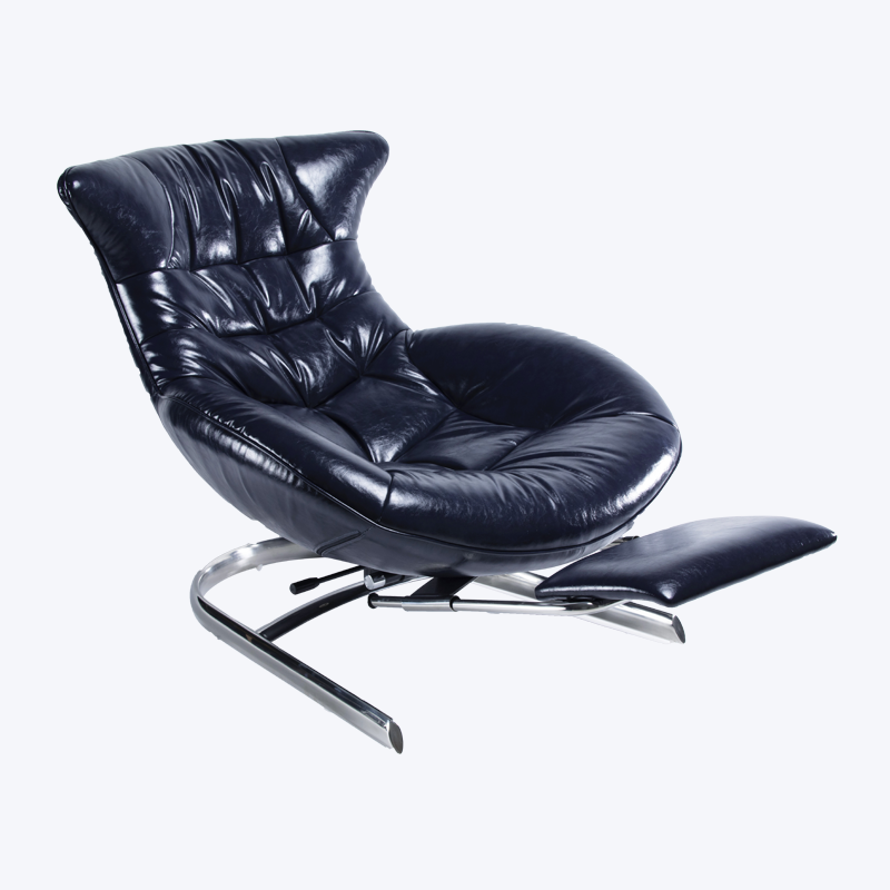 Design loungestoel met voetsteun MF-RLC-001