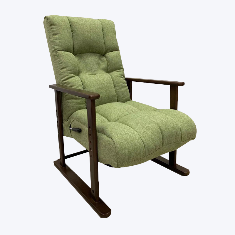 Moderne en praktische vrijetijdsfauteuil in eenvoudige stof 748X