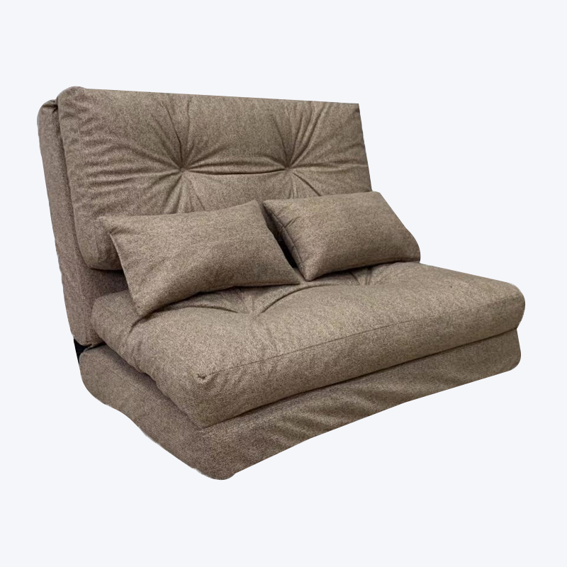 Europese stijl dubbele opvouwbare fauteuil verstelbare vloer luie fauteuil enkele bank 4A-90K-M